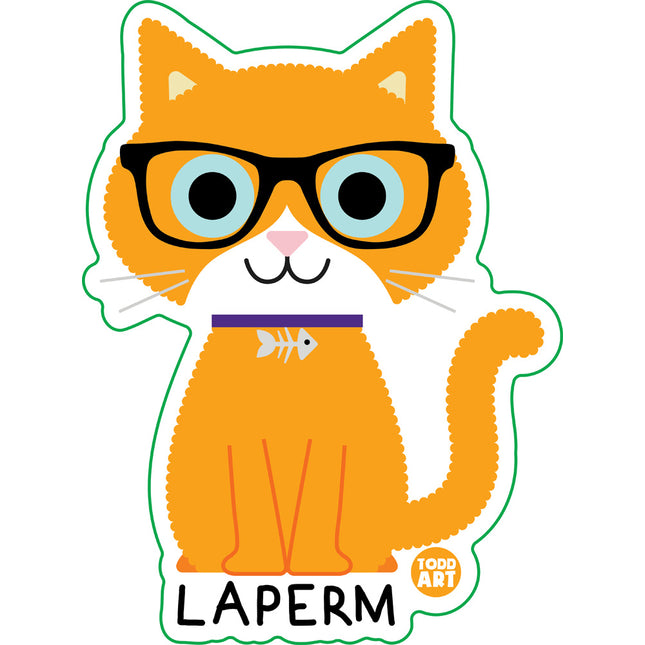 Bow Wow Meow Laperm Vinyl Sticker