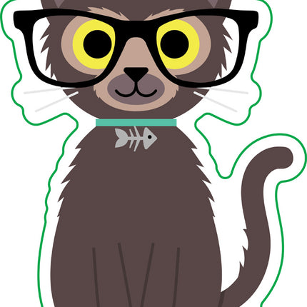 Bow Wow Meow Lykoi Vinyl Sticker