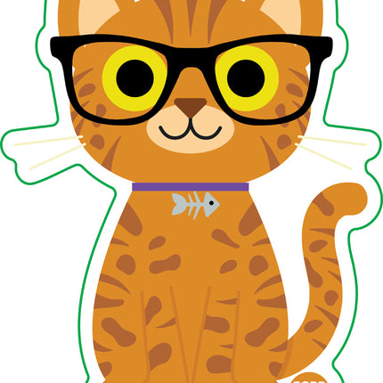 Bow Wow Meow Ocicat Vinyl Sticker