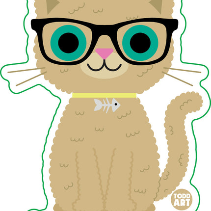 Bow Wow Meow Selkirk Rex Vinyl Sticker