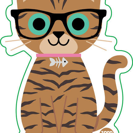 Bow Wow Meow Toyger Vinyl Sticker