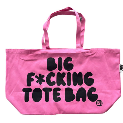 Big Fucking Tote Bag - Pink