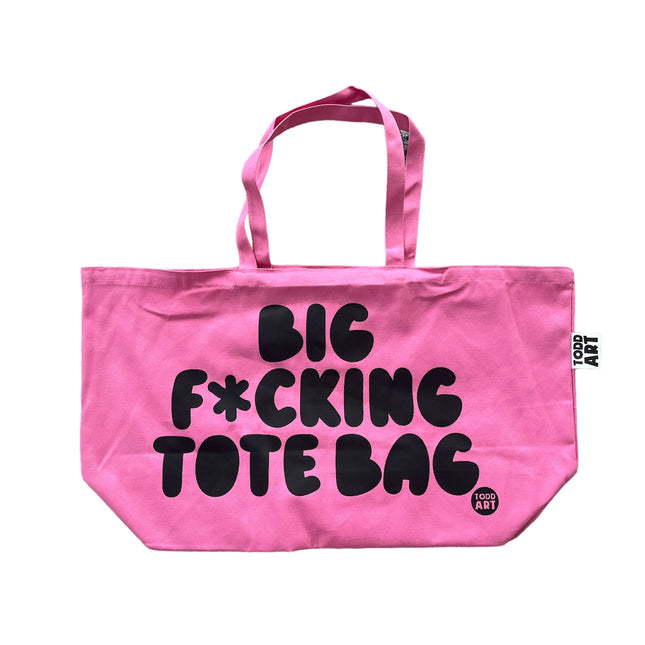 Big Fucking Tote Bag - Pink