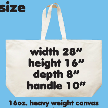 Big Fucking Tote Bag - Green