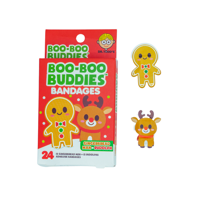 Gingerbread Man + Rudolph Bandages