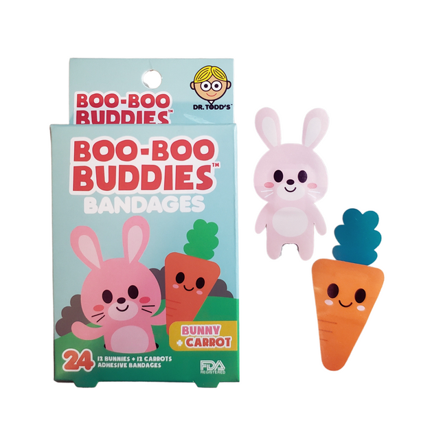 Bunny + Carrot Bandages