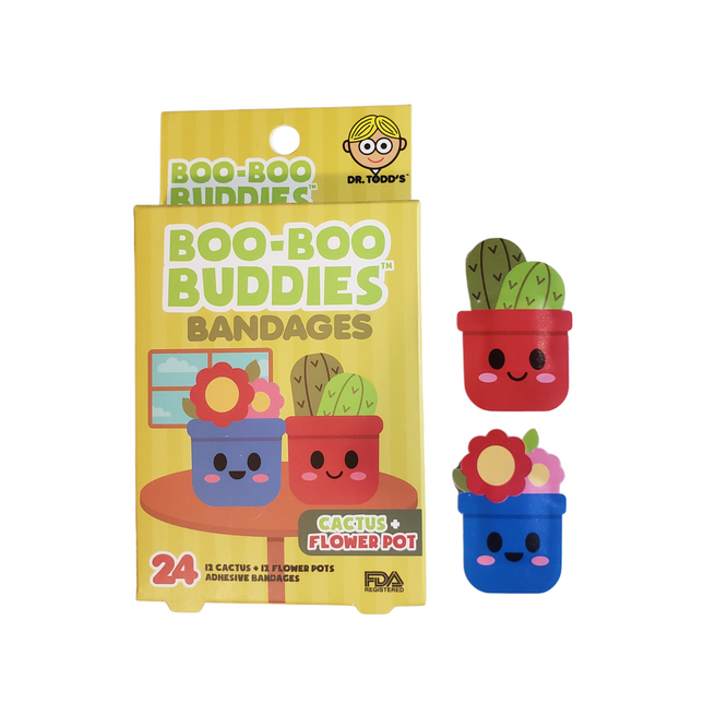 Cactus + Flower Pot Bandages