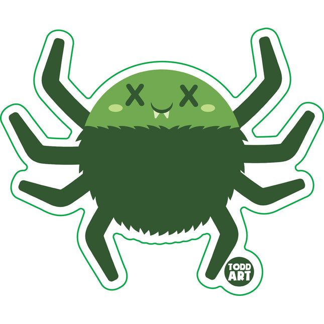 Deadimals Spider Vinyl Sticker