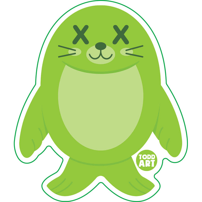 Deadimals Seal Vinyl Sticker