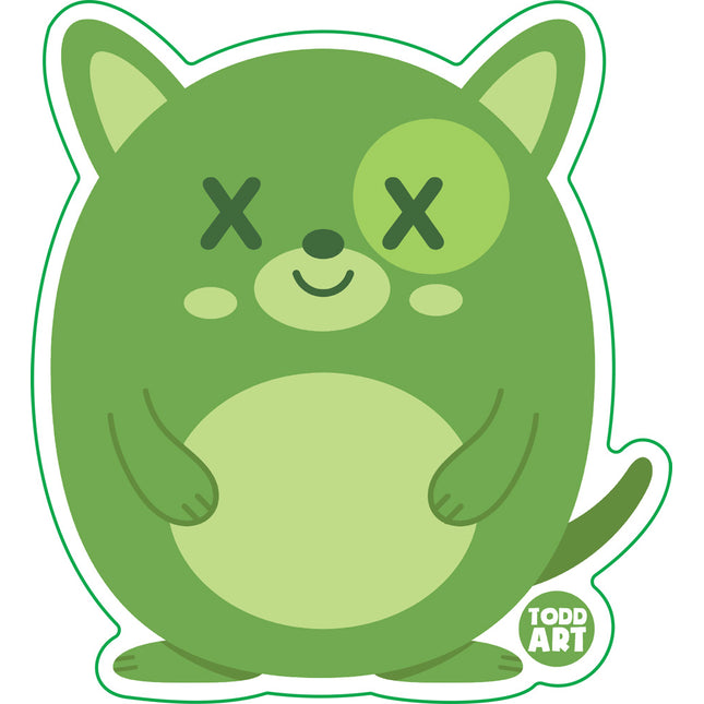 Deadimals Dog Vinyl Sticker