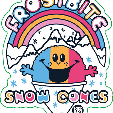 Funshine Snow Cones Vinyl Sticker