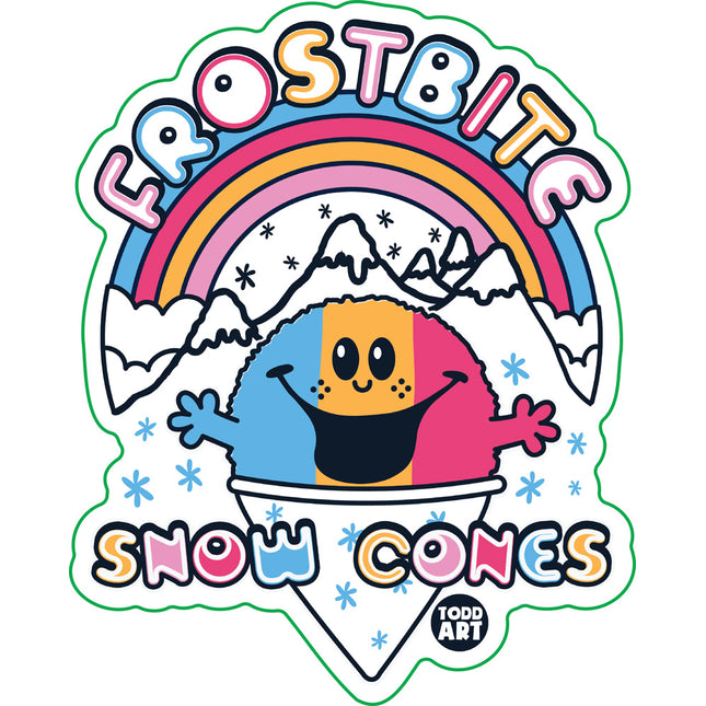 Funshine Snow Cones Vinyl Sticker