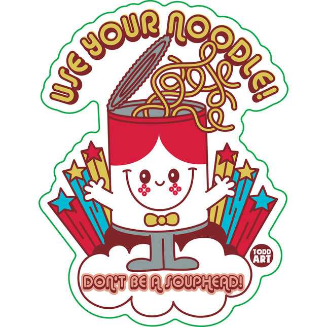 Funshine Noodle Soup Vinyl Sticker