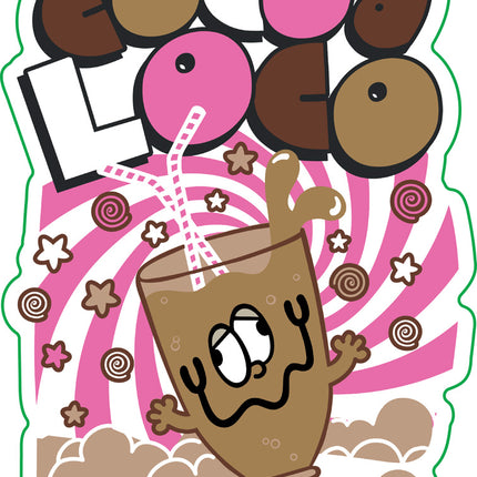 Funshine Cocoa Loco Vinyl Sticker