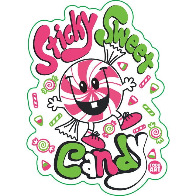 Funshine Candy Vinyl Sticker