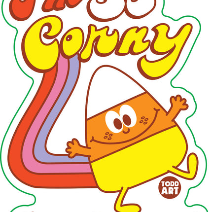 Funshine Candy Corn Vinyl Sticker