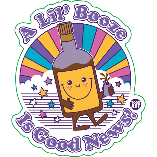 Funshine Booze Vinyl Sticker