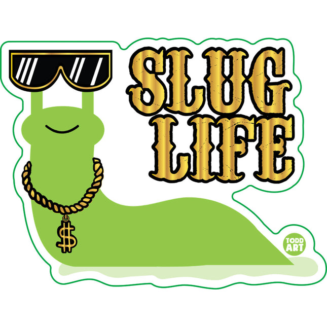 Slug Life Vinyl Sticker