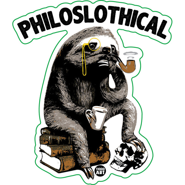Philoslothical Vinyl Sticker