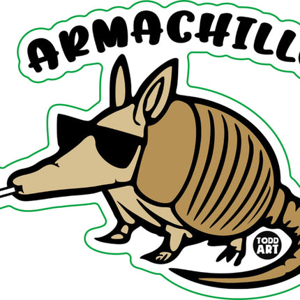 Armachillo Vinyl Sticker