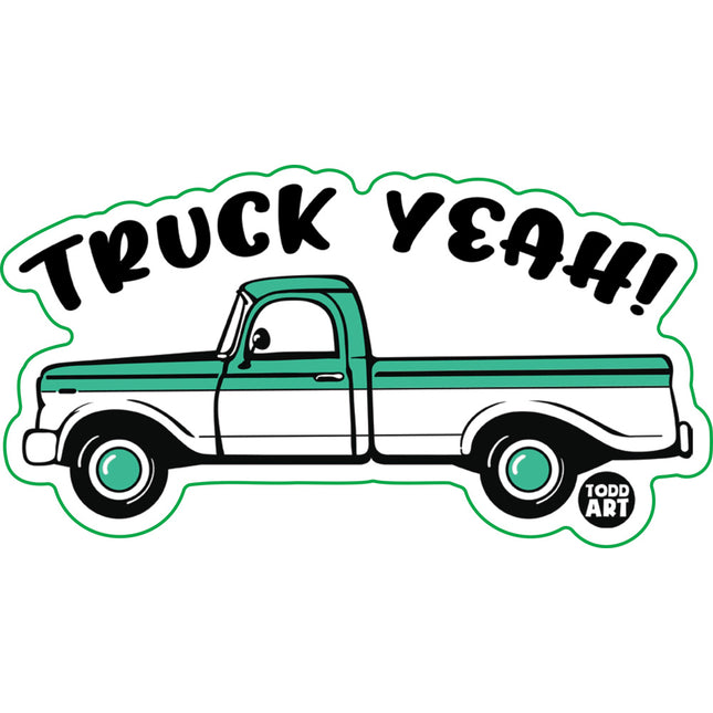 Truck Yeah Vinyl Sticker