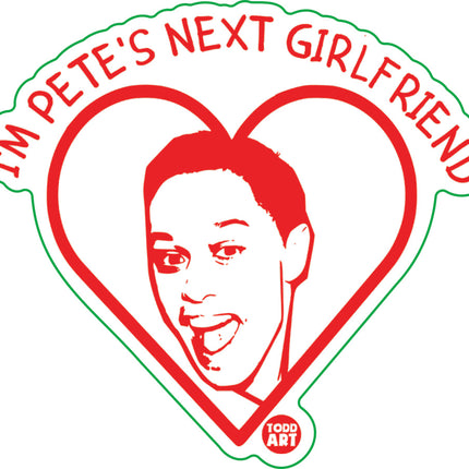 Pete Davidson Next Girlfriend Vinyl Sticker