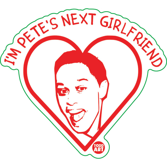 Pete Davidson Next Girlfriend Vinyl Sticker