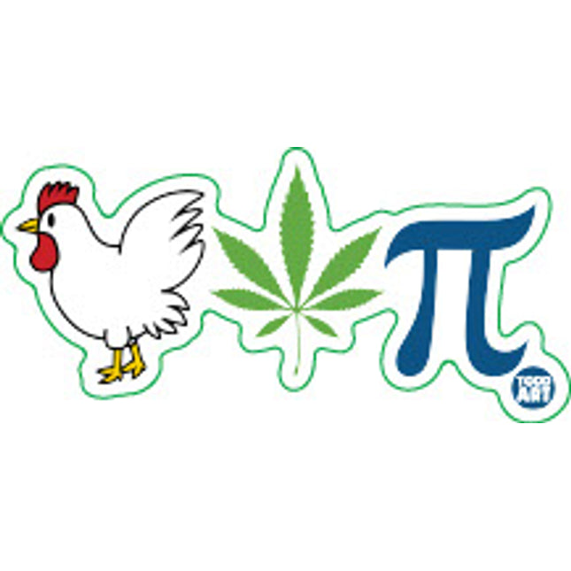 Chicken Pot Pie Vinyl Sticker