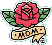 Mom Tattoo Vinyl Sticker