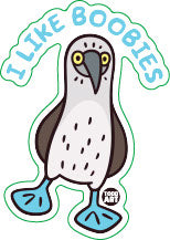 I Like Boobies Vinyl Sticker