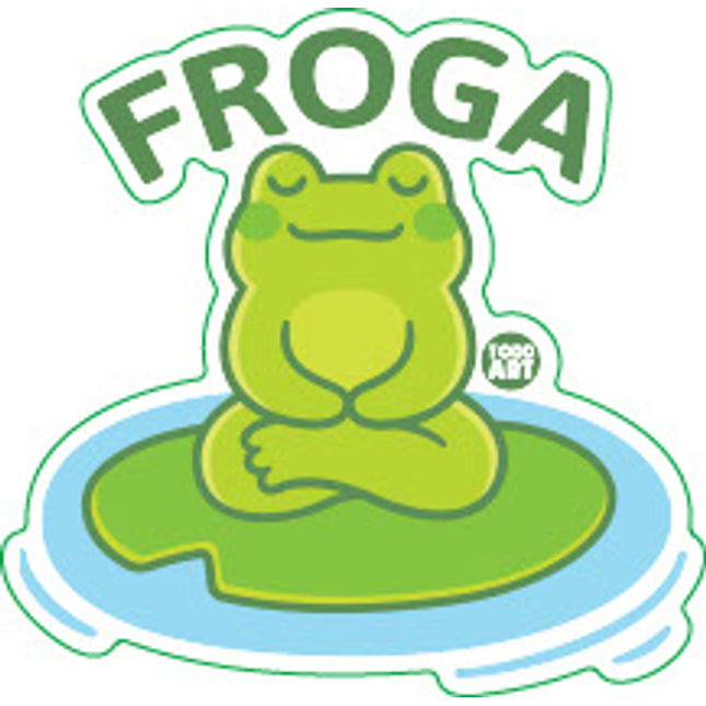 Froga Vinyl Sticker