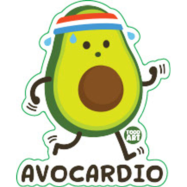 Avocardio Vinyl Sticker