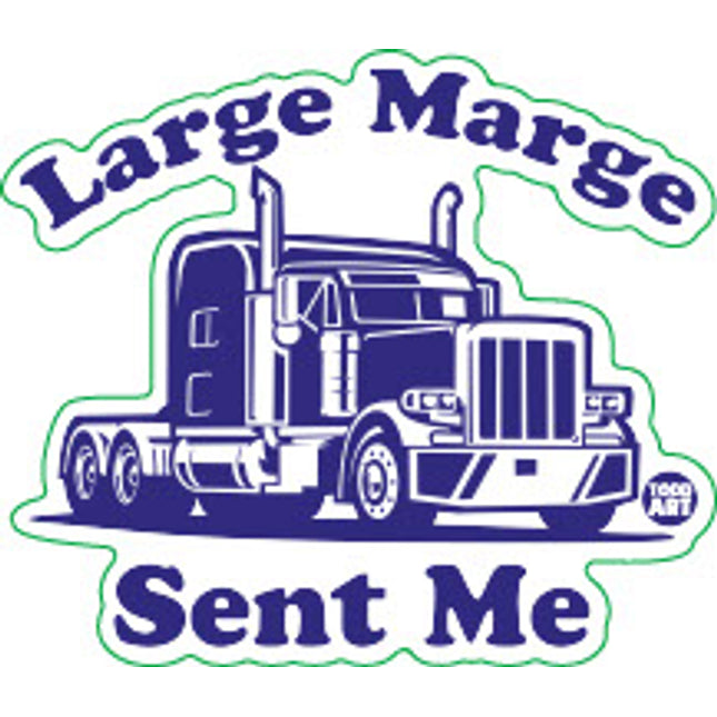 Large Marge Sent Me Vinyl Sticker