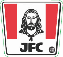 JFC Jesus Vinyl Sticker