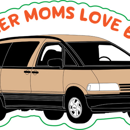 Soccer Moms Live Balls Vinyl Sticker