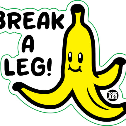 Break a Leg Vinyl Sticker