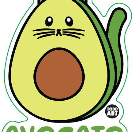 Avocato Vinyl Sticker