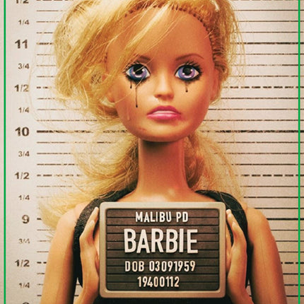 Barbie Mugshot Vinyl Sticker