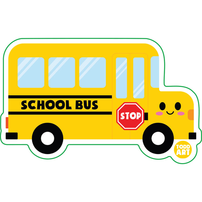 School Bus Vinyl Sticker