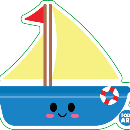 Sailboat Vinyl Sticker