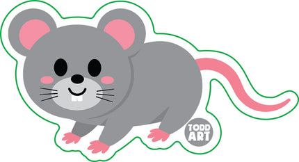 Rat Vinyl Sticker