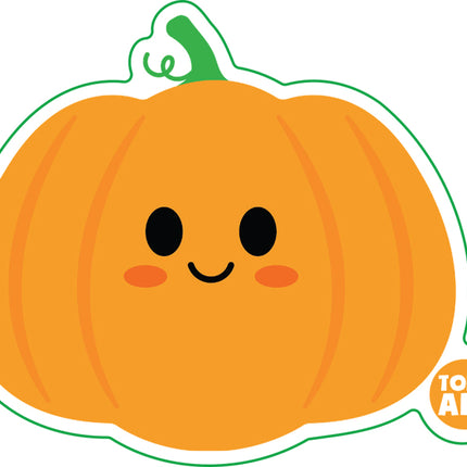 Pumpkin Vinyl Sticker