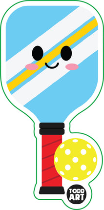 Pickleball Vinyl Sticker