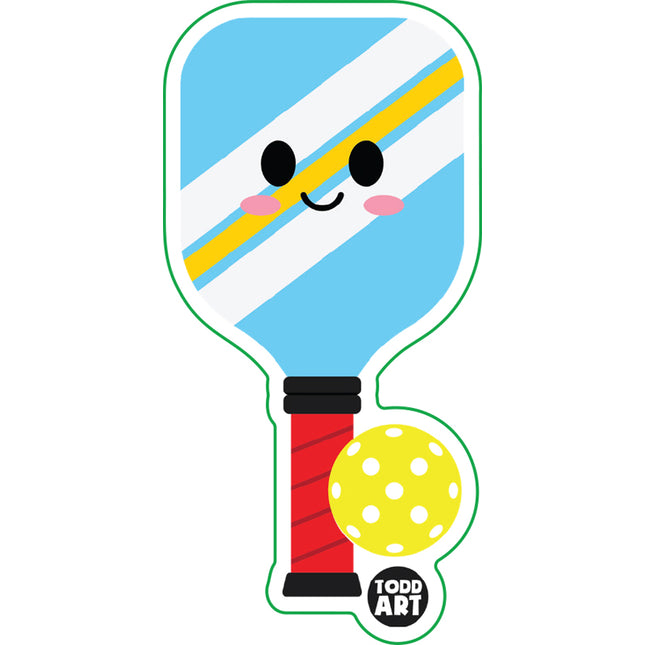 Pickleball Vinyl Sticker