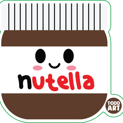 Nutella Vinyl Sticker