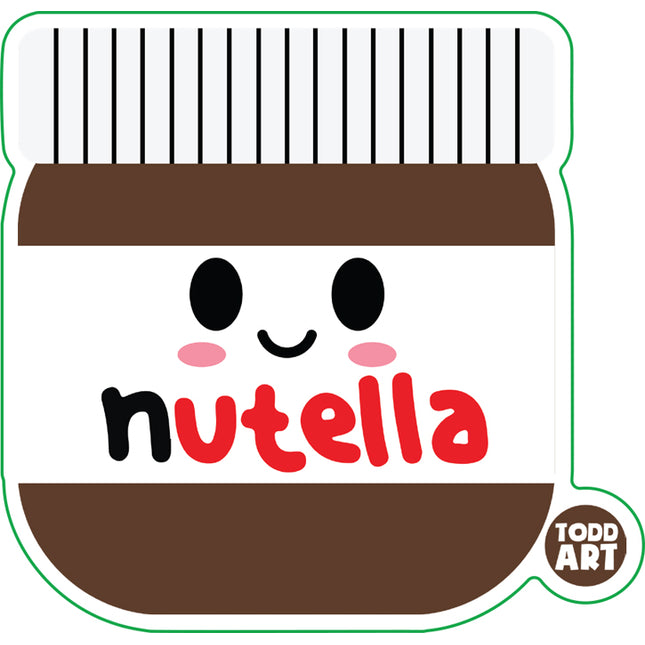 Nutella Vinyl Sticker