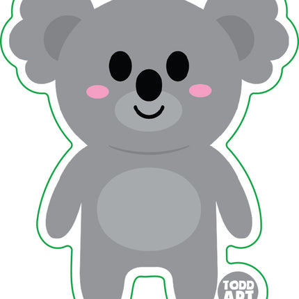 Koala Vinyl Sticker