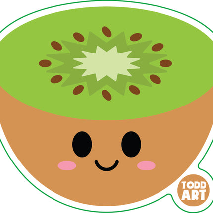 Kiwi Vinyl Sticker