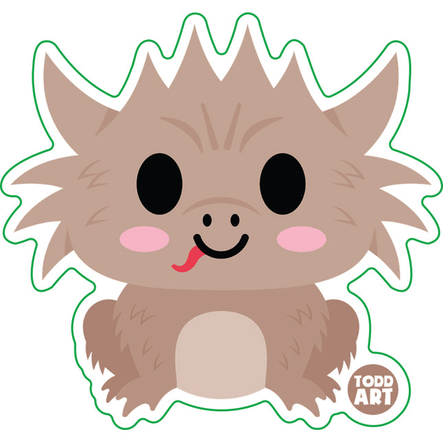 Horny Toad Vinyl Sticker