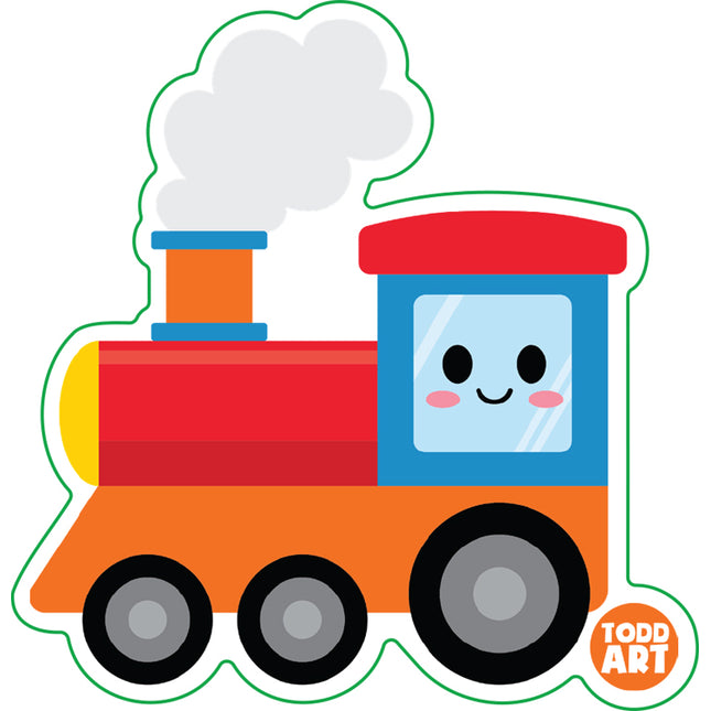 Train Vinyl Sticker